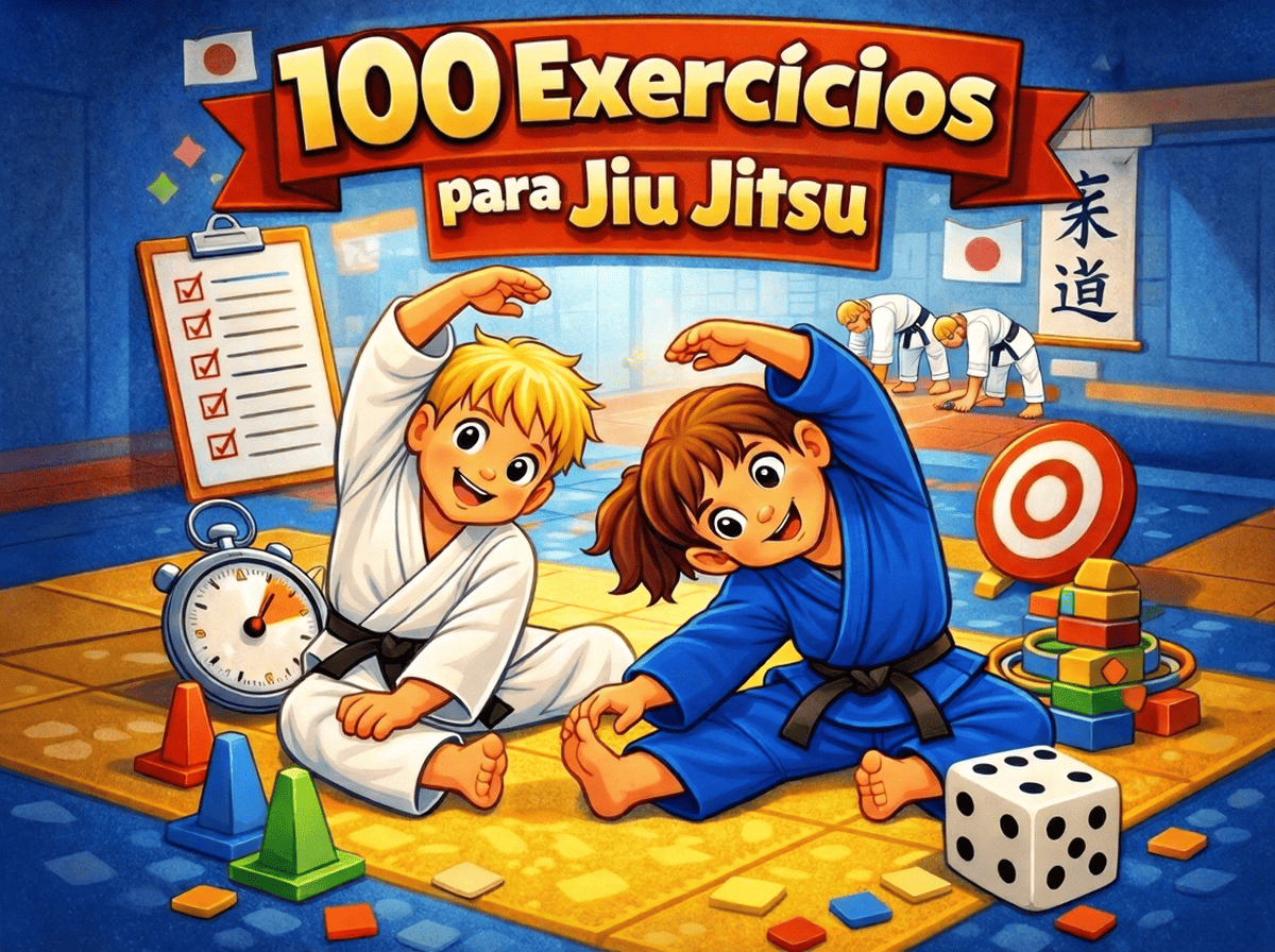 100 exercicios de jiu-jitsu